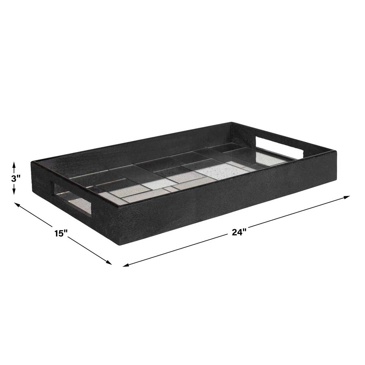 Uttermost Modern Mosaic Tray - CLOSEOUT