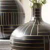 Uttermost Graphite Stride Vases, S/2 - CLOSEOUT