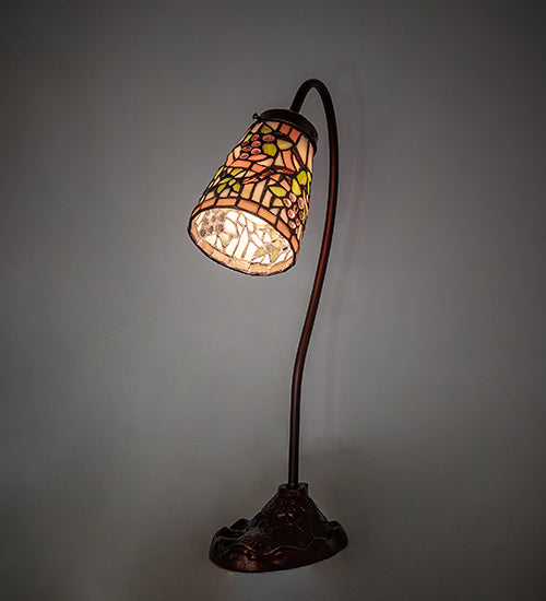 18" High Jeweled Grape Accent Lamp
