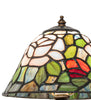 12" High Tiffany Rosebush Cherub Accent Lamp