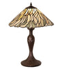 21" High Willow Jadestone Table Lamp