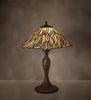 21" High Willow Jadestone Table Lamp
