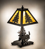 15" High Lone Deer Accent Lamp