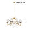 Uttermost Seville, 9 Lt Chandelier - CLOSEOUT