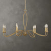 Uttermost Corella, 8 Lt Chandelier - CLOSEOUT