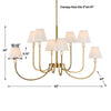 Uttermost Poppins, 8 Lt Chandelier - CLOSEOUT