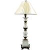 Danny's Fine Porcelain Candle Stand Lamp - CLOSEOUT