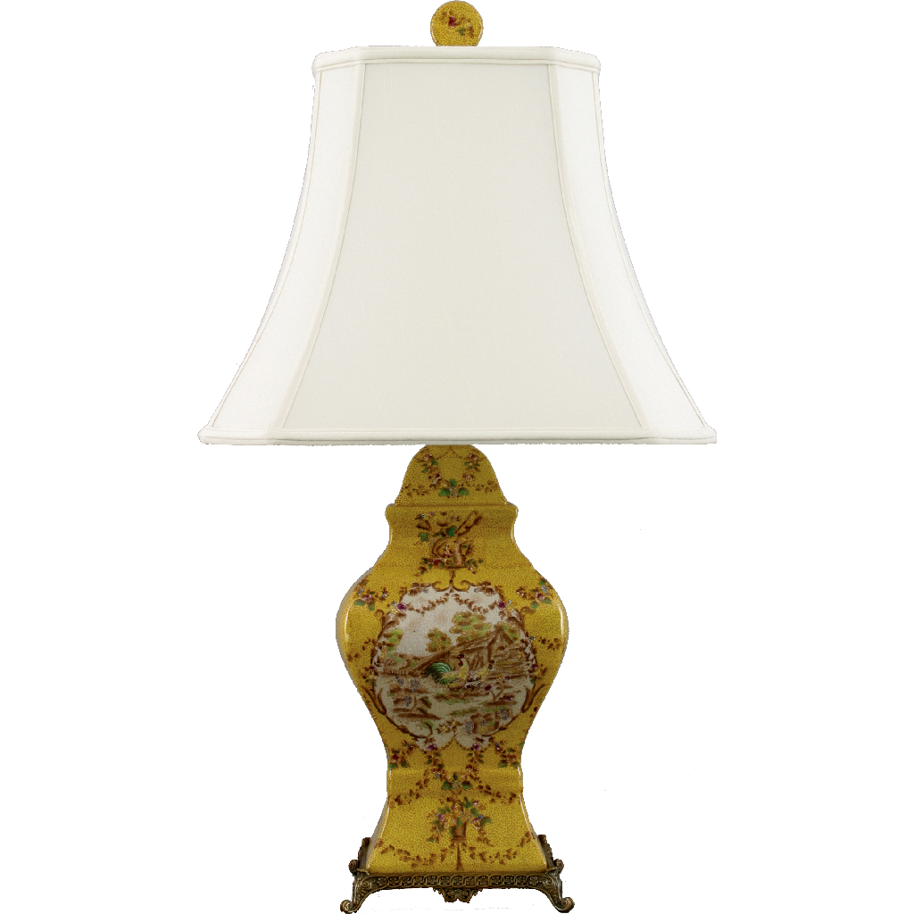 Danny's Fine Porcelain Temple Jar Lamp - CLOSEOUT