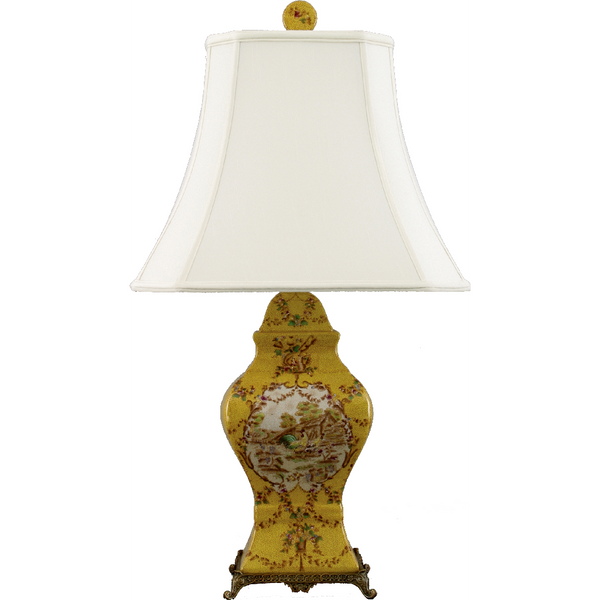 Danny's Fine Porcelain Temple Jar Lamp - CLOSEOUT