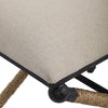 Uttermost Firth Small Bench, Oatmeal - CLOSEOUT