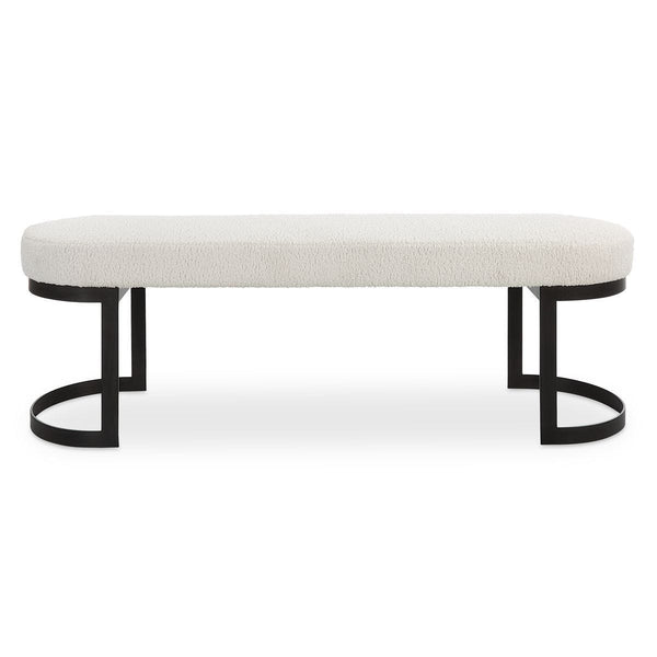 Uttermost Infinity Bench, Black - CLOSEOUT
