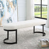 Uttermost Infinity Bench, Black - CLOSEOUT