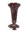 8" High Stained Glass Pond Lily Victorian Accent Lamp