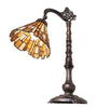 20" High Delta Jadestone Bridge Arm Table Lamp