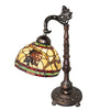20" High Pinecone Bridge Arm Table Lamp