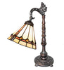 20" High Belvidere Bridge Arm Table Lamp
