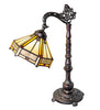 20" High Peaches Bridge Arm Table Lamp
