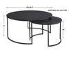 Uttermost Barnette Nesting Coffee Tables, S/2 - CLOSEOUT