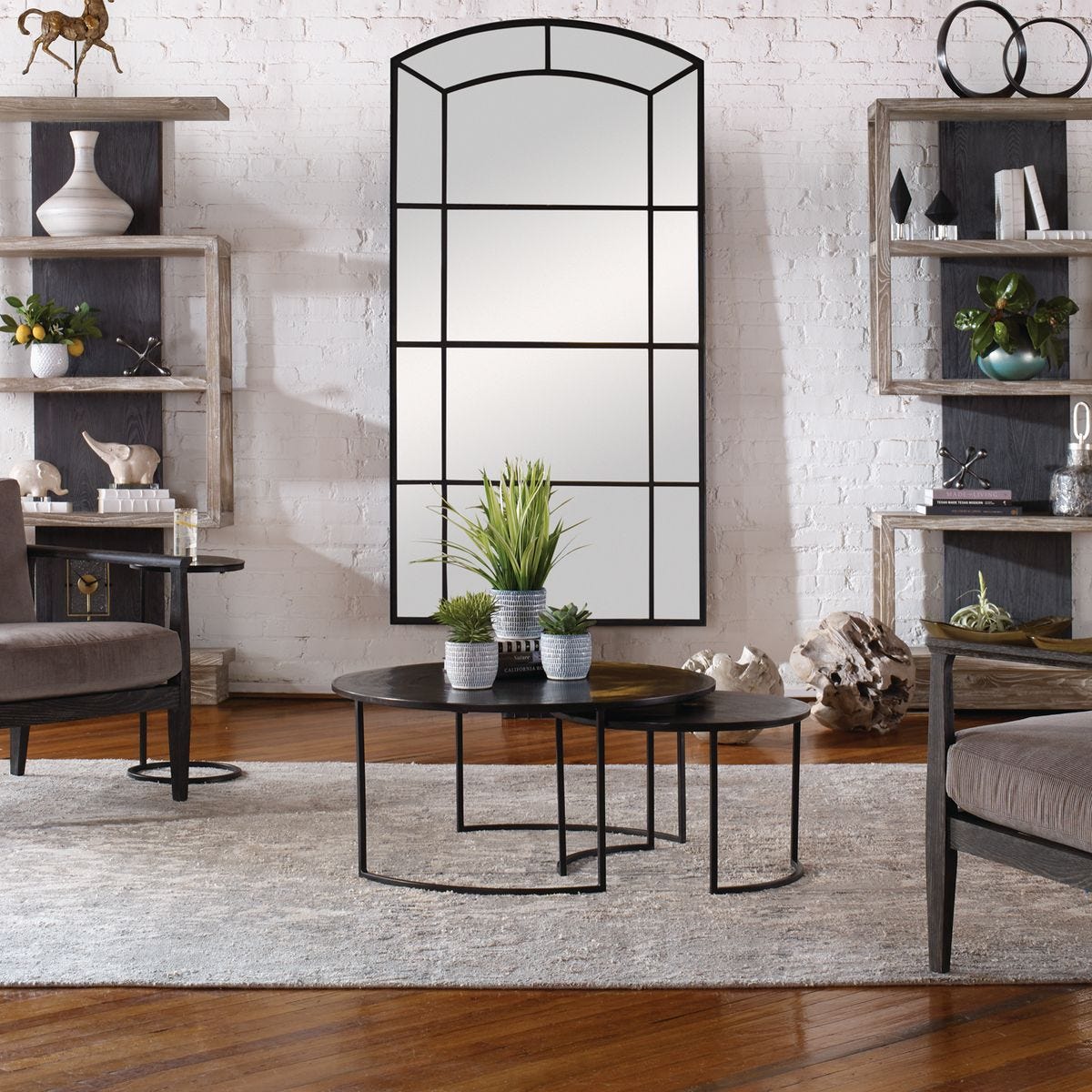 Uttermost Barnette Nesting Coffee Tables, S/2 - CLOSEOUT