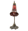 15" High Stained Glass Pond Lily Accent Lamp