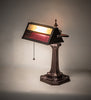 15.5" High Gothic Mission Banker's Lamp
