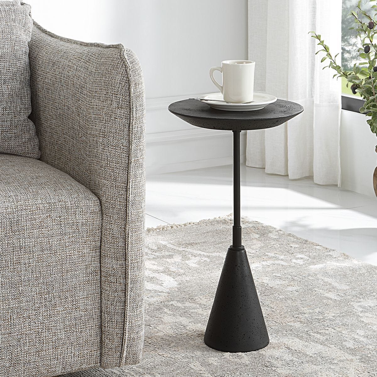 Uttermost Midnight Accent Table - CLOSEOUT