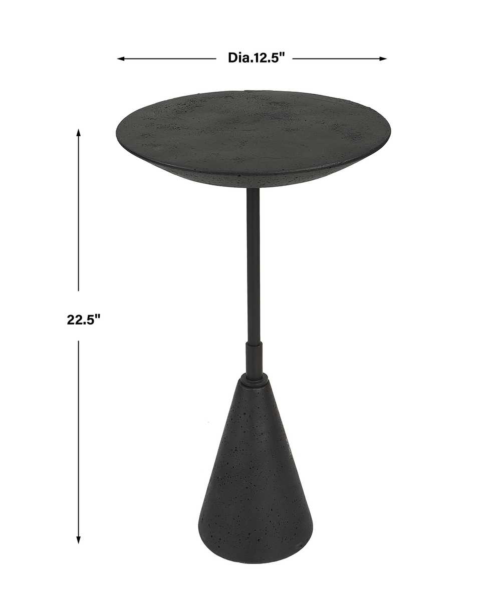 Uttermost Midnight Accent Table - CLOSEOUT