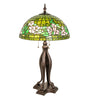 33" High Tiffany Banded Dogwood Table Lamp