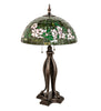 33" High Tiffany Banded Dogwood Table Lamp
