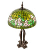 33" High Tiffany Banded Dogwood Table Lamp