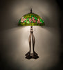 33" High Tiffany Banded Dogwood Table Lamp