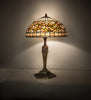 23" High Tiffany Turning Leaf Table Lamp
