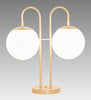 21" High Bola Deux 2 Light Table Lamp