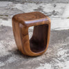 Uttermost Loophole Accent Stool, Natural Wash - CLOSEOUT