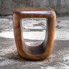 Uttermost Loophole Accent Stool, Natural Wash - CLOSEOUT