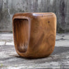Uttermost Loophole Accent Stool, Natural Wash - CLOSEOUT