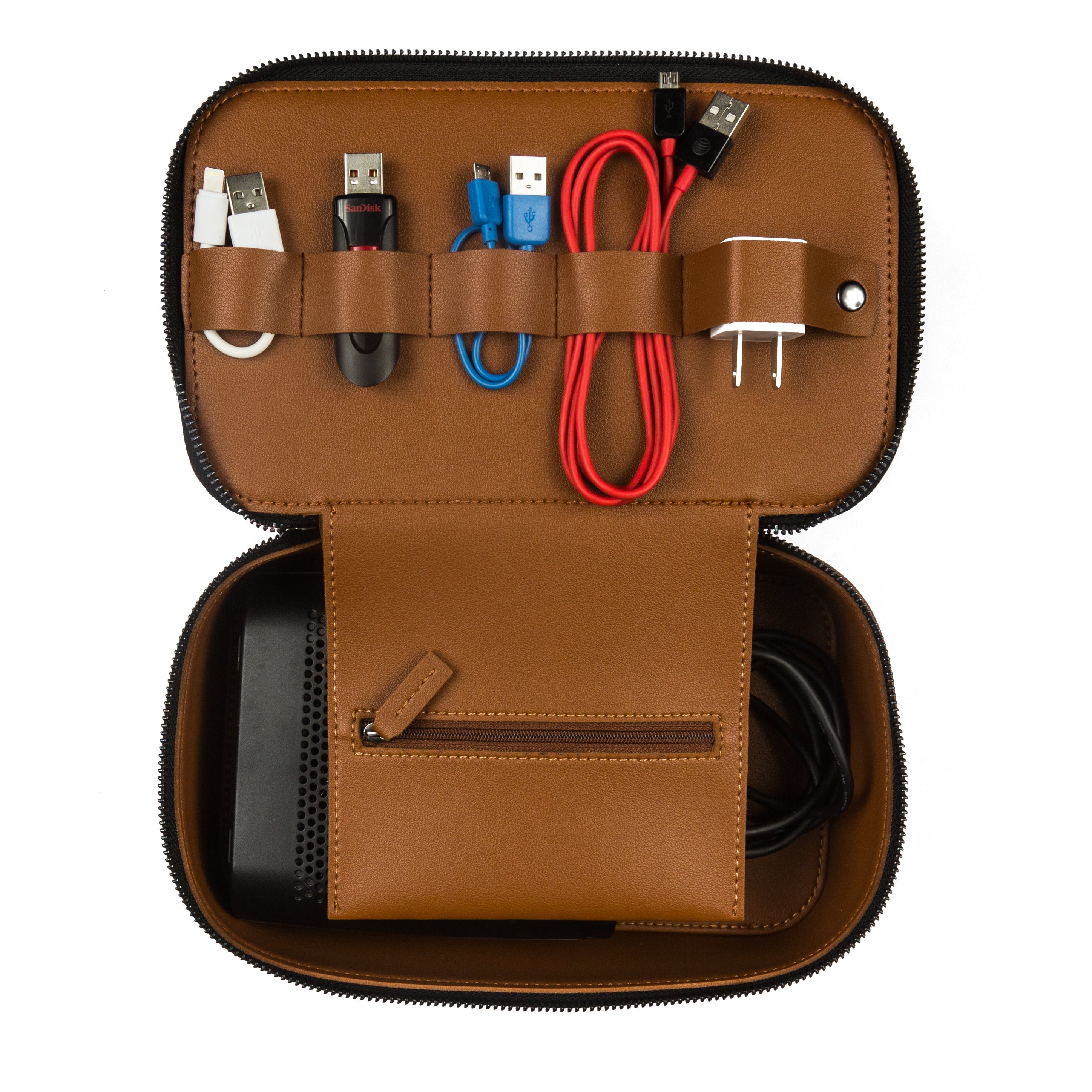 Tech Dopp Kit Brown