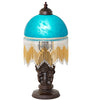 17" High Roussillon Cherub With Lantern Mini Lamp