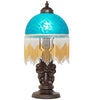 17" High Roussillon Cherub With Lantern Mini Lamp