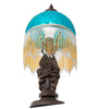 17" High Roussillon Cherub With Lantern Mini Lamp