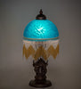17" High Roussillon Cherub With Lantern Mini Lamp