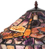 17" High Dragonfly Agata Table Lamp