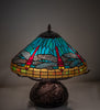 17" High Tiffany Dragonfly Table Lamp