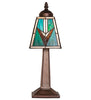 10" High Valencia Mission Mini Lamp