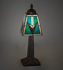 10" High Valencia Mission Mini Lamp