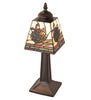 15" High Pinecone Mission Mini Lamp