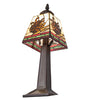 15" High Pinecone Mission Mini Lamp