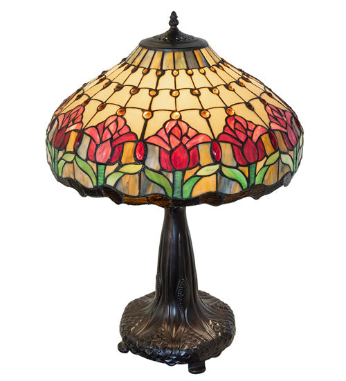 26" High Colonial Tulip Table Lamp