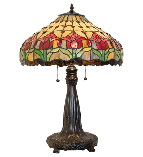 26" High Colonial Tulip Table Lamp