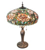 25" High Tiffany Peony Table Lamp